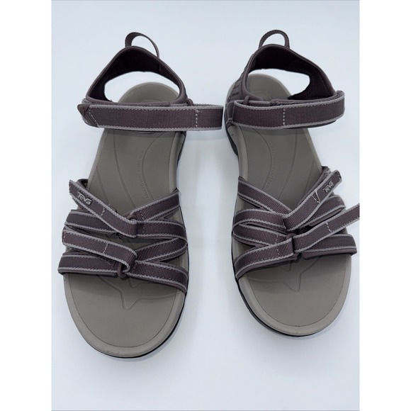 Teva Shoes - Teva Tirra Taupe & Purple Adjustable Straps Hiking Sandal 4266 Women's Size 11